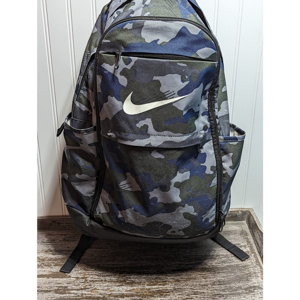 Nike Camo Backpack With Comfort Straps - Picture 2 of 9
